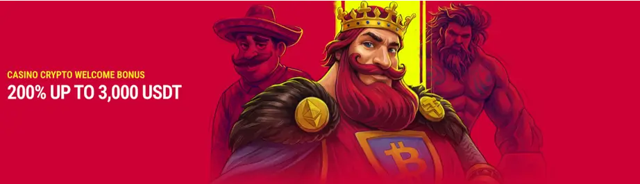 Crypto promotion banner